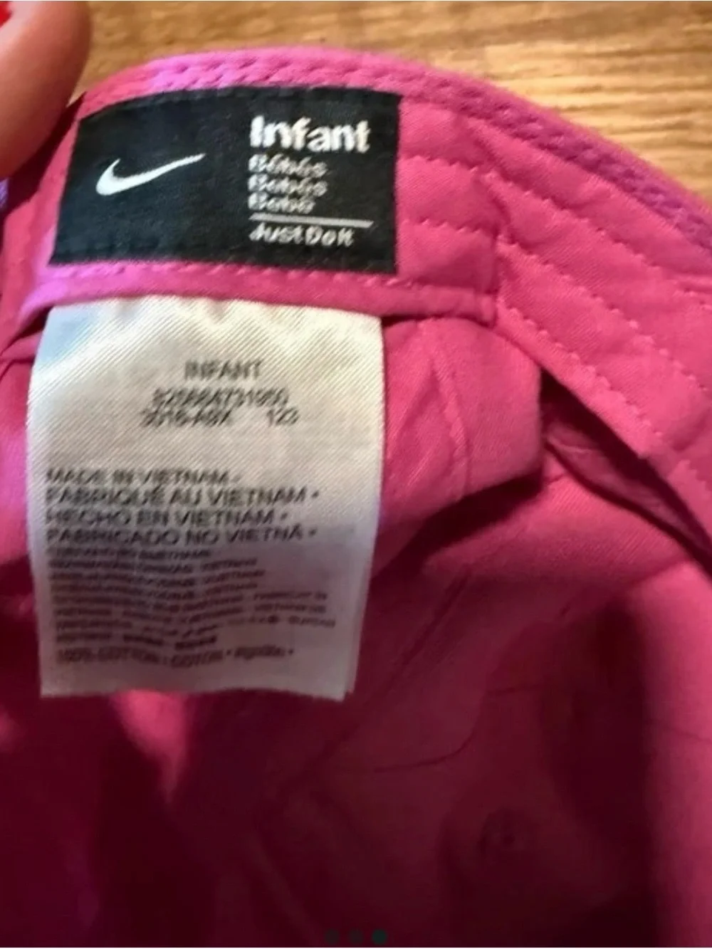 Nike infant hat